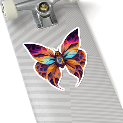 Kiss-Cut Vinyl Decals - beautiful butterfly Printify