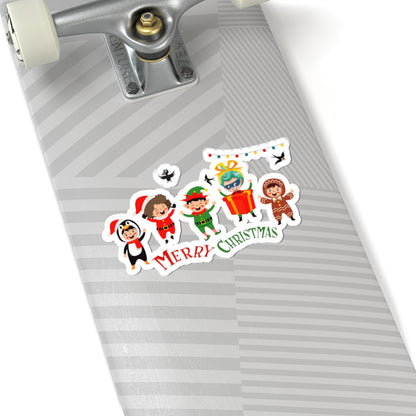 Kiss-Cut Stickers - Merry christmas by super kiddo and friends - [[{"value":"Wonderwear Kid"}]]