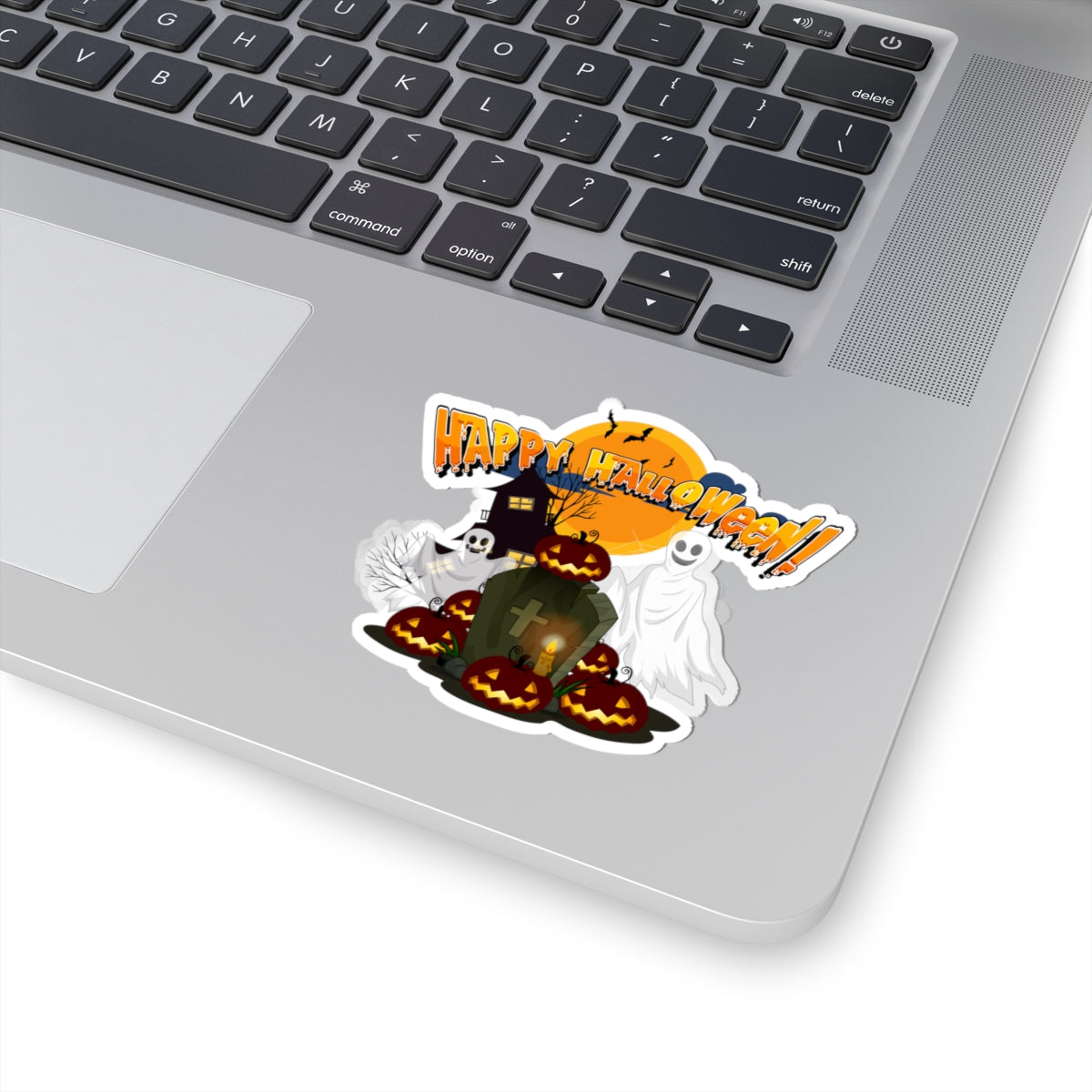 Kiss-Cut Stickers - Happy holloween - cemetery - [[{"value":"Wonderwear Kid"}]]