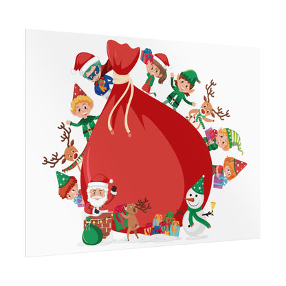 Rolled Posters - Super kiddo and big gift - [[{"value":"Wonderwear Kid"}]]