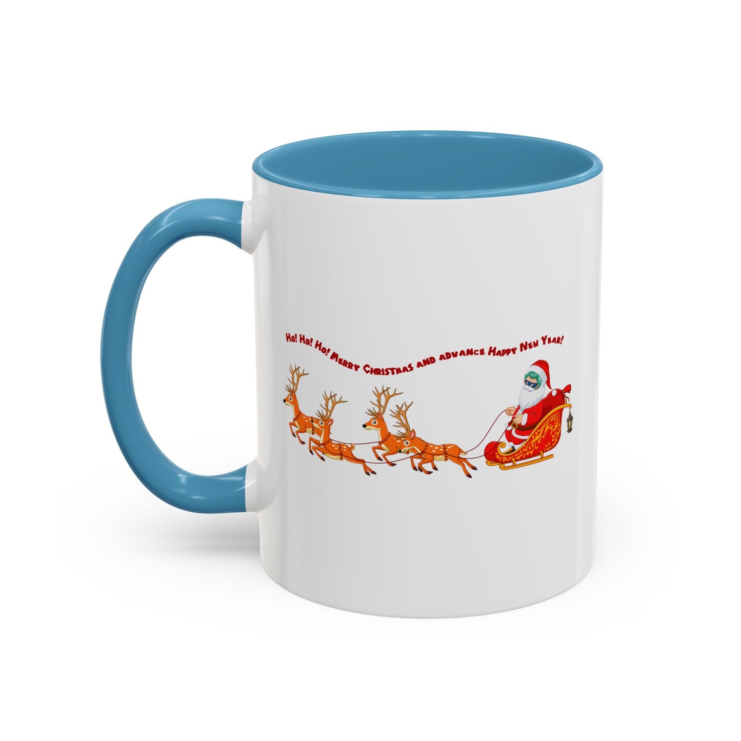 Accent Coffee Mug - Santa kiddo