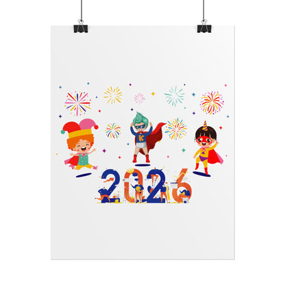 Rolled Posters - Super kiddo and other hero - [[{"value":"Wonderwear Kid"}]]