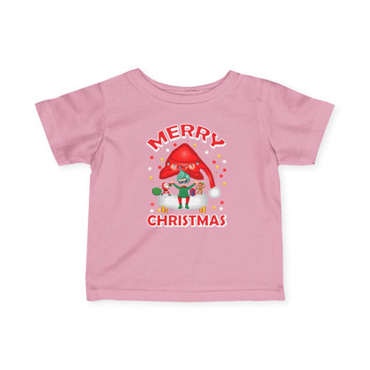 Infant Fine Jersey Tee - Merry christmas - [[{"value":"Wonderwear Kid"}]]