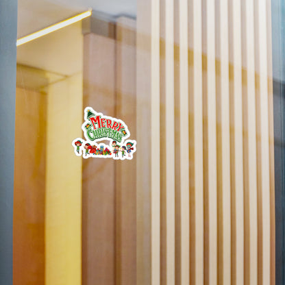 Christmas Kiss-Cut Vinyl Decals – Merry christmas from super friends - [[{"value":"Wonderwear Kid"}]]