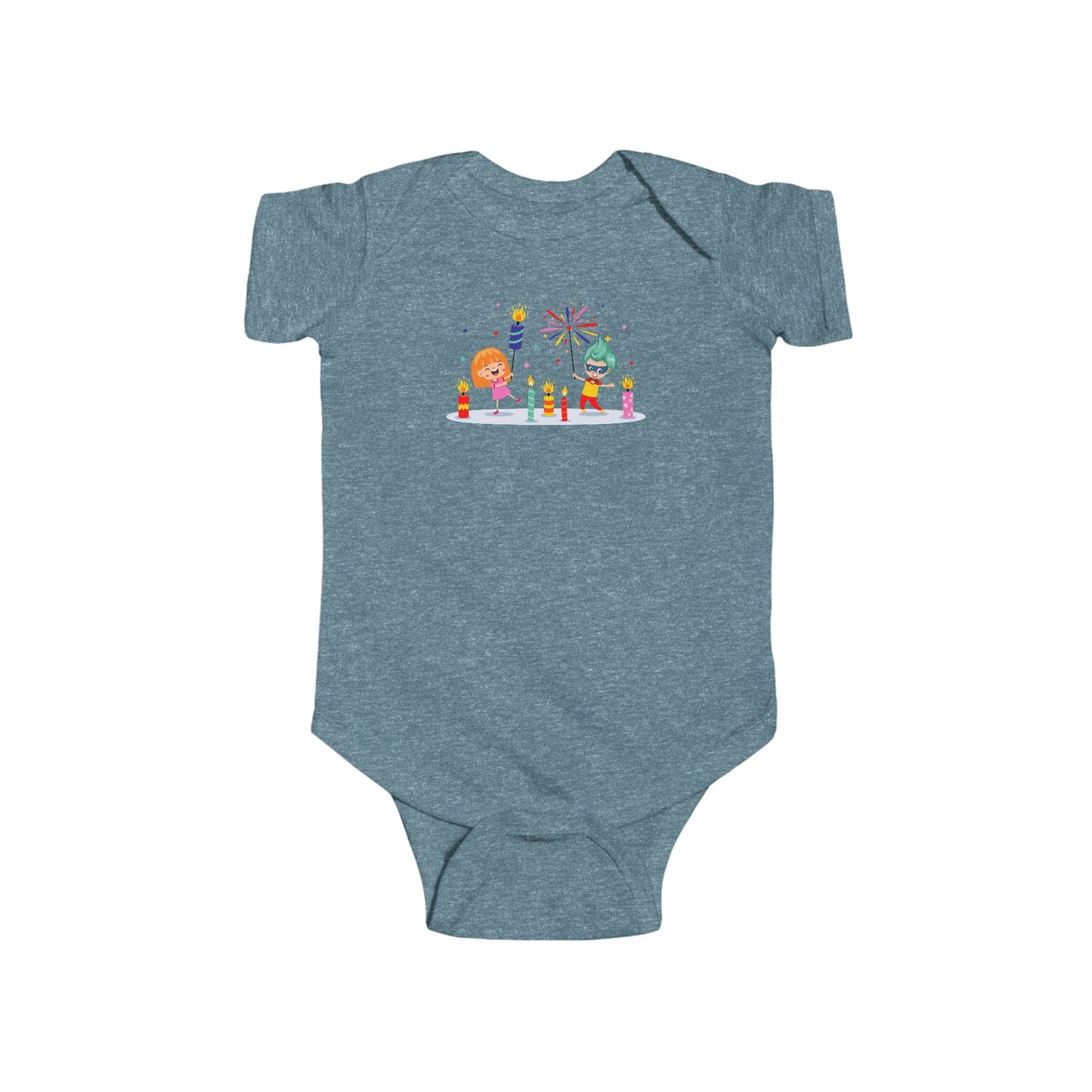 Infant Bodysuit - Super kiddo lighting fireworks - [[{"value":"Wonderwear Kid"}]]