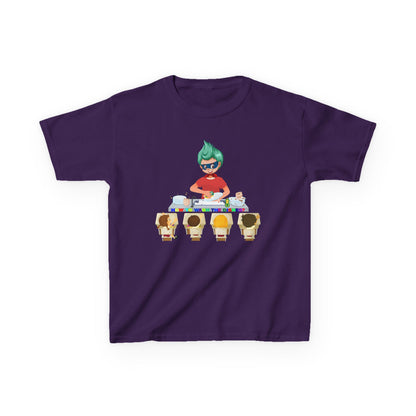 Kids Heavy Cotton™ Tee - Little kiddo teaching to wash dishes - [[{"value":"Wonderwear Kid"}]]