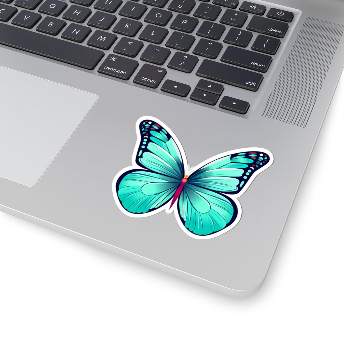 Kiss-Cut Vinyl Decals - Butterfly - blue