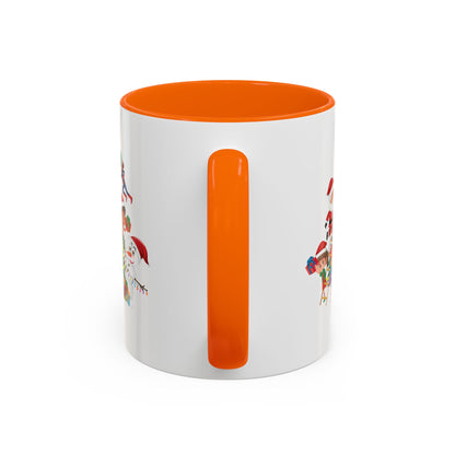 Accent Coffee Mug - Super kiddo making christmas tree - [[{"value":"Wonderwear Kid"}]]