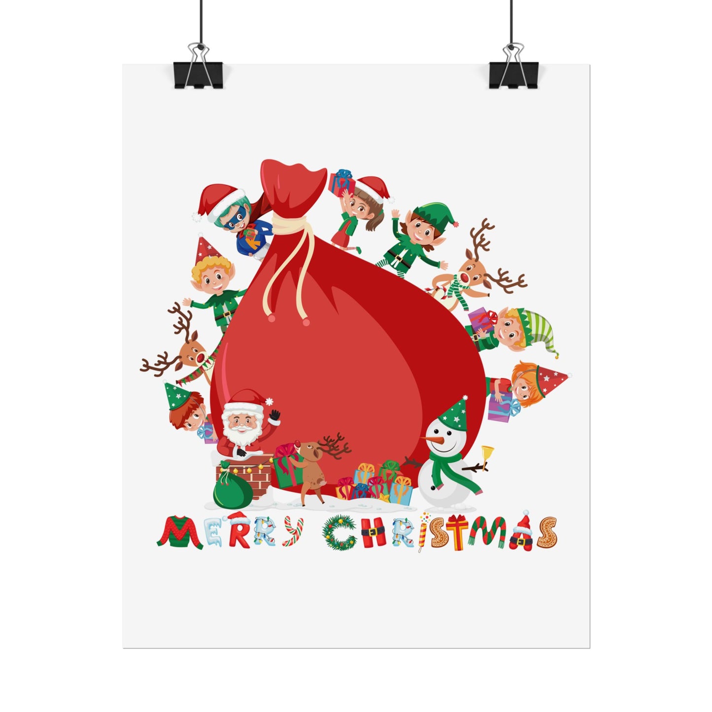 Rolled Posters - Super kiddo and big christmas gift - [[{"value":"Wonderwear Kid"}]]