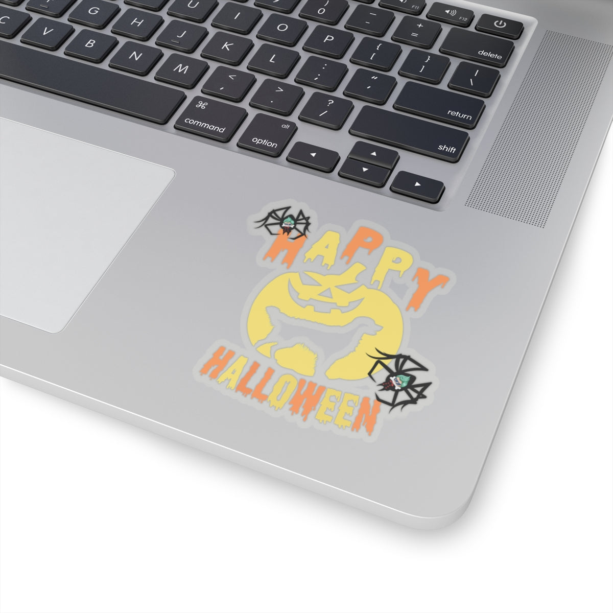 Kiss-Cut Stickers - Happy holloween Printify