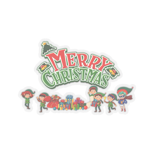 Kiss-Cut Stickers - Merry christmas from super friends - [[{"value":"Wonderwear Kid"}]]
