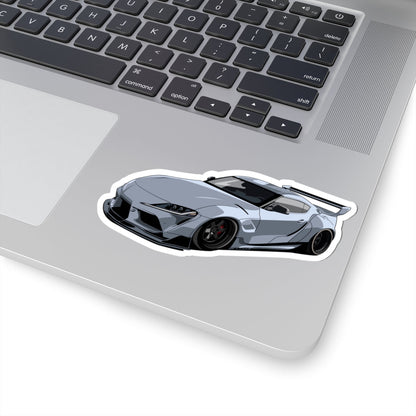 Kiss-Cut Vinyl Decals - Supra a90 car Printify