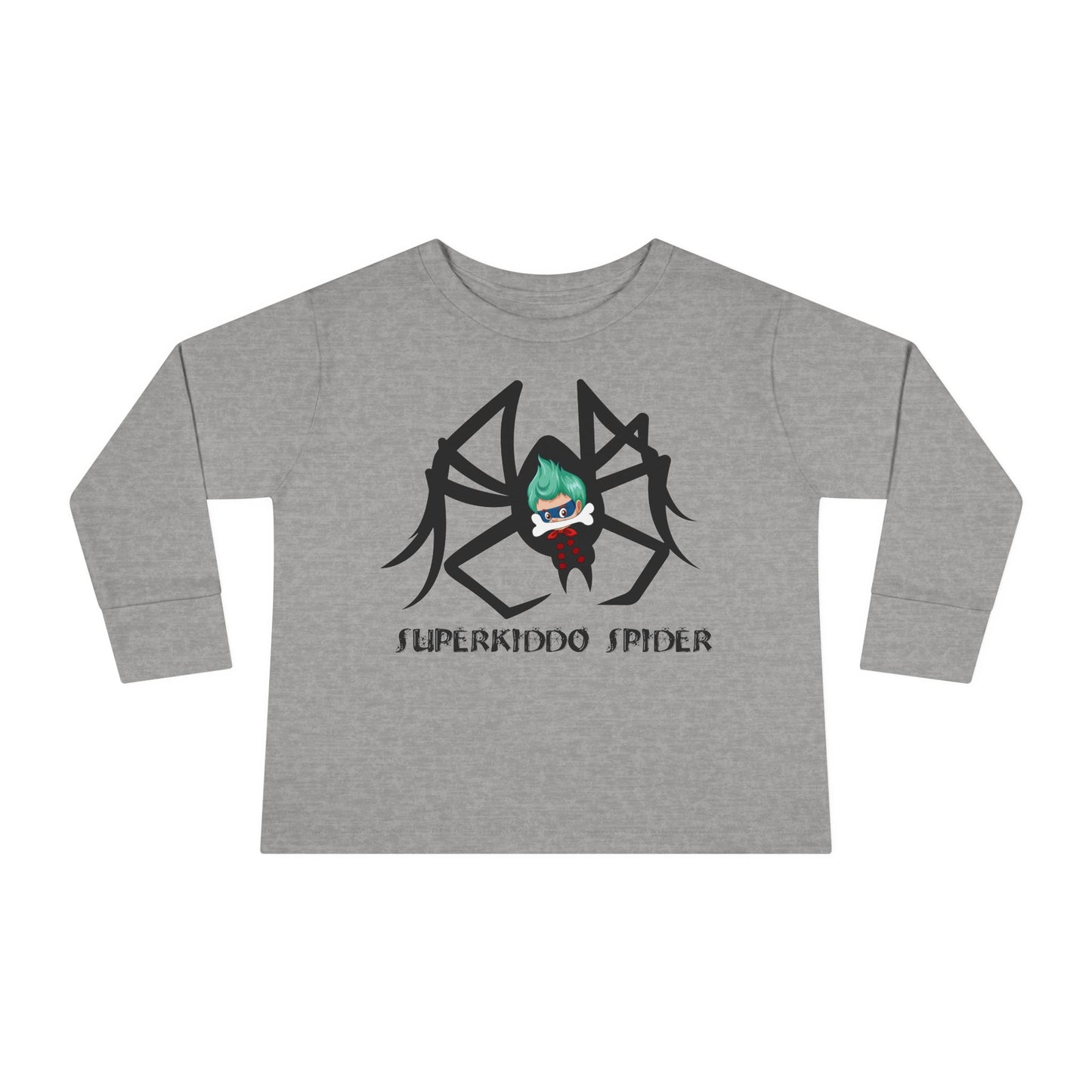 Toddler Long Sleeve Tee - Spider kiddo