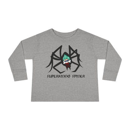 Toddler Long Sleeve Tee - Spider kiddo Printify