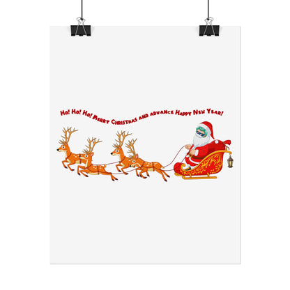 Rolled Posters - Santa kiddo - [[{"value":"Wonderwear Kid"}]]