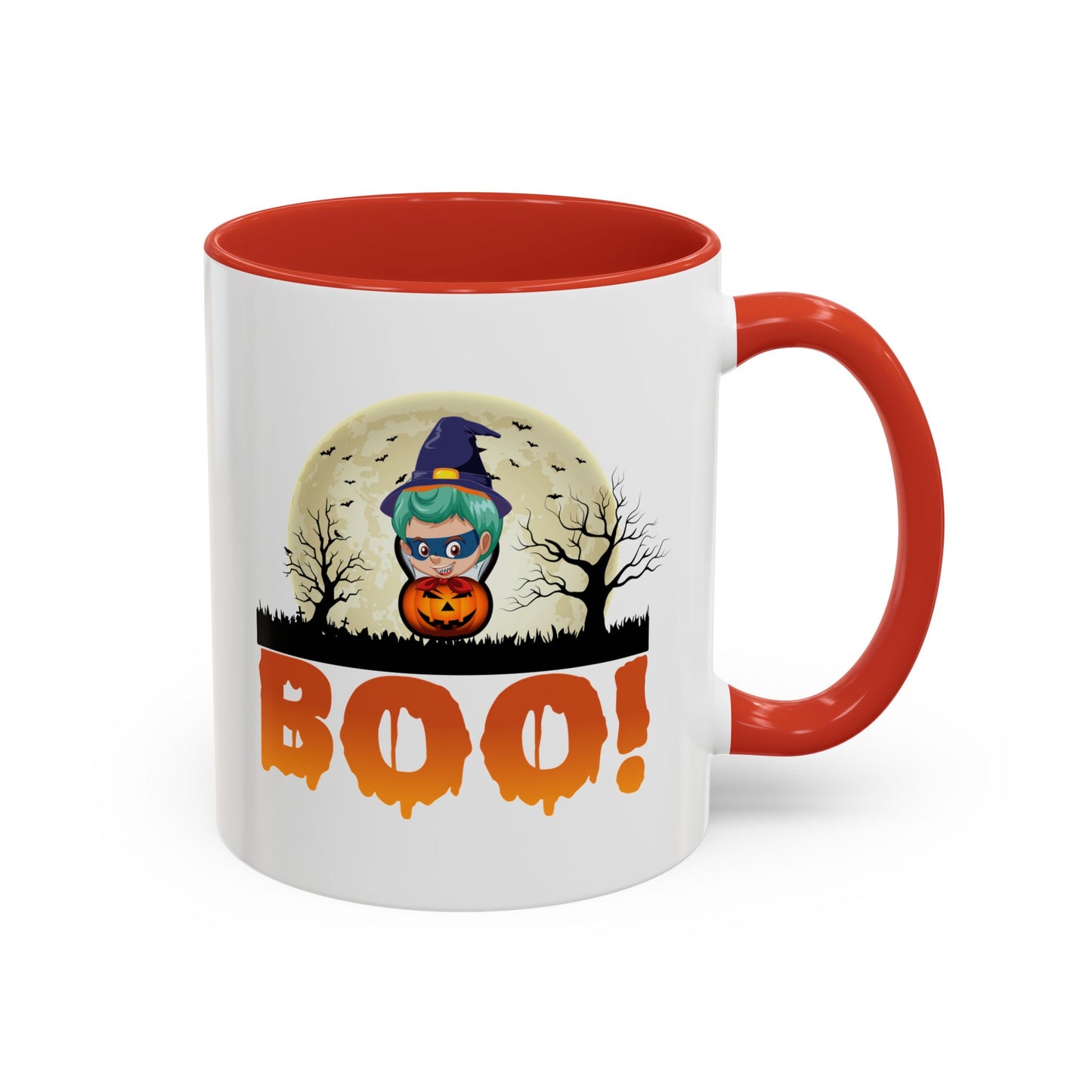 Accent Coffee Mug - Boo