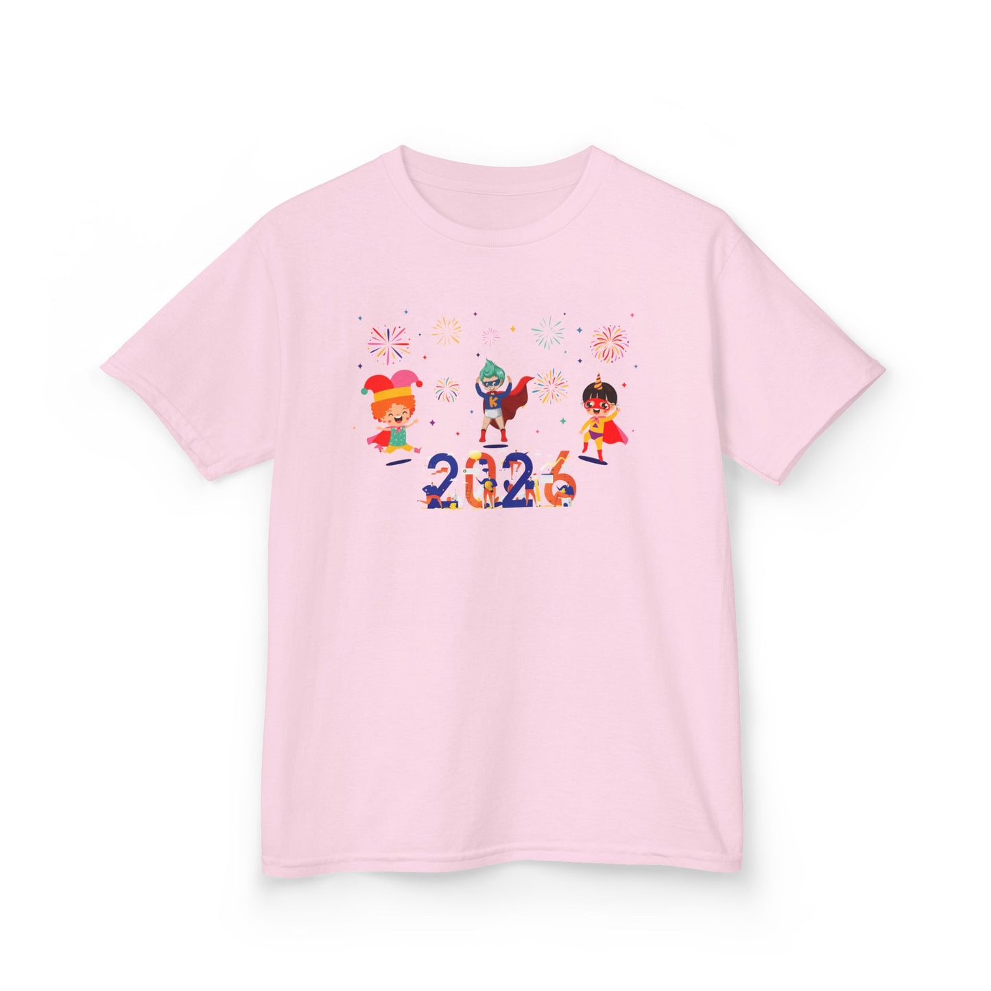 Kids Heavy Cotton™ Tee - Super kiddo and other hero - [[{"value":"Wonderwear Kid"}]]