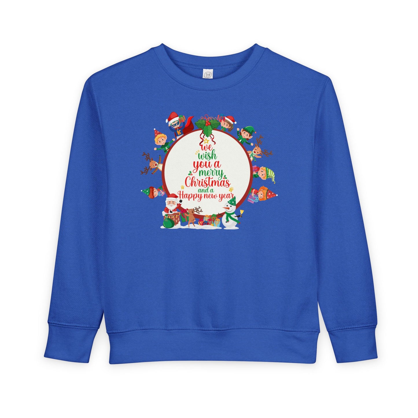 Toddler Sweatshirt - We Wish You a Merry Christmas - [[{"value":"Wonderwear Kid"}]]