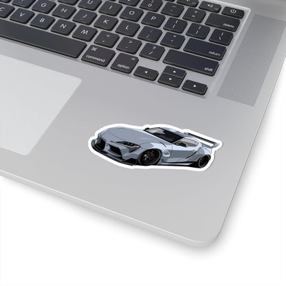 Kiss-Cut Vinyl Decals - Supra a90 car Printify