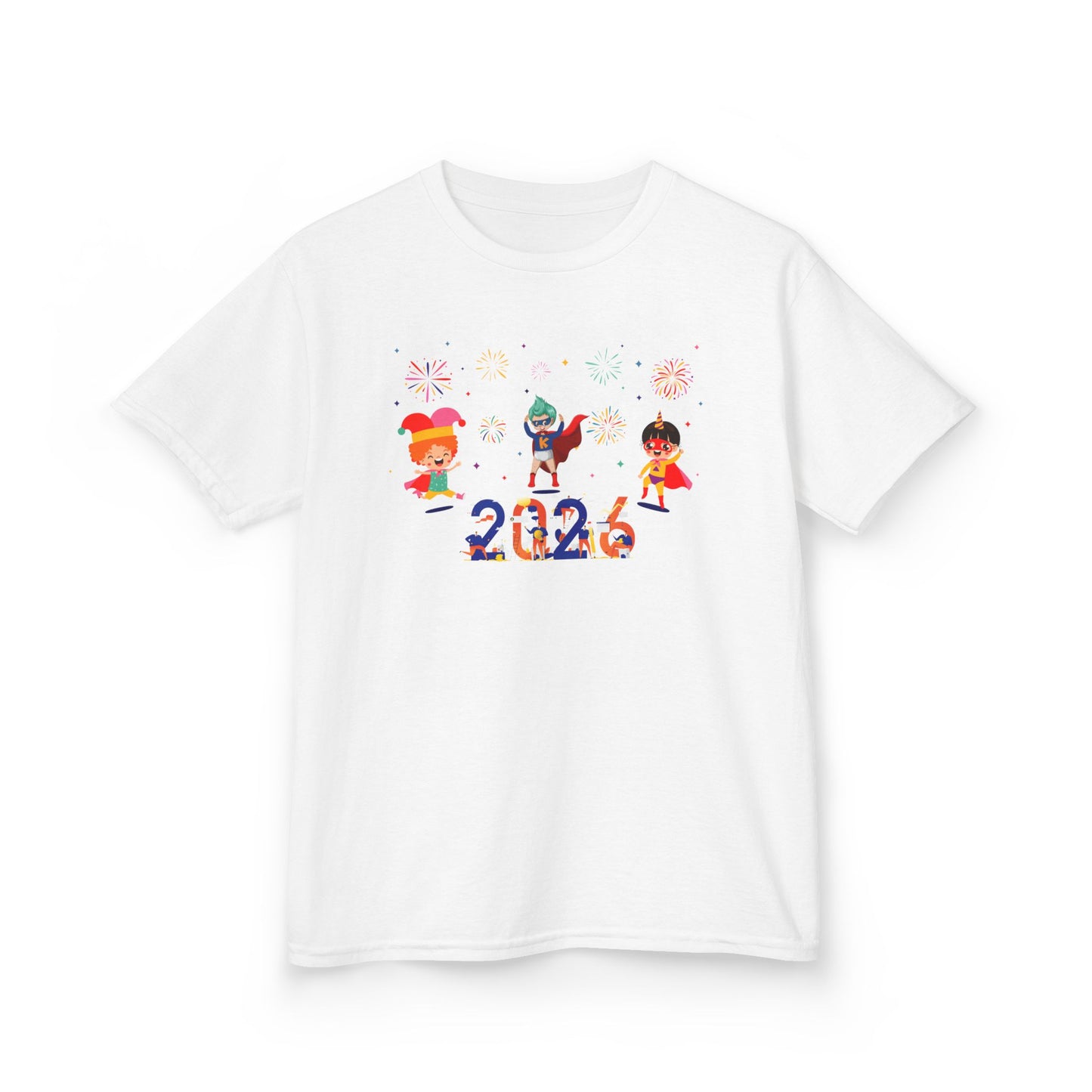 Kids Heavy Cotton™ Tee - Super kiddo and other hero - [[{"value":"Wonderwear Kid"}]]