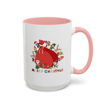 Accent Coffee Mug - Super kiddo and big christmas gift - [[{"value":"Wonderwear Kid"}]]