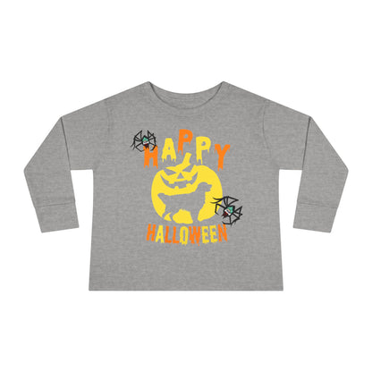 Toddler Long Sleeve Tee - Happy holloween Printify