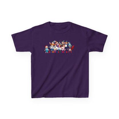 Kids Heavy Cotton™ Tee - Happy new year from super kiddo - [[{"value":"Wonderwear Kid"}]]