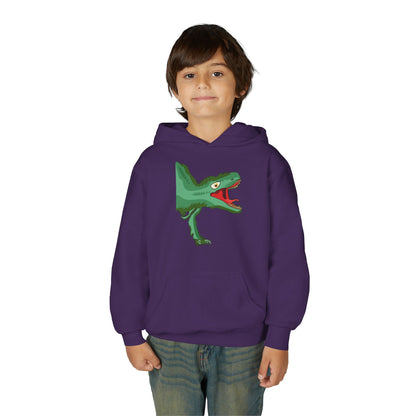 Kids Tyrannosaurus Hunting Hoodie Printify