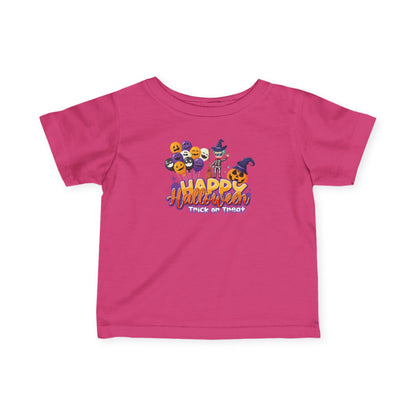 Infant Fine Jersey Tee - Happy halloween trick or treat - [[{"value":"Wonderwear Kid"}]]