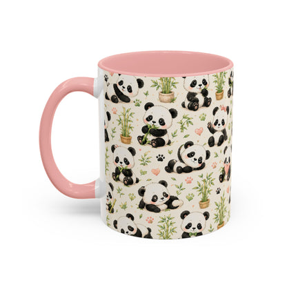 Accent Coffee Mug  (11/15 oz) - baby pandas