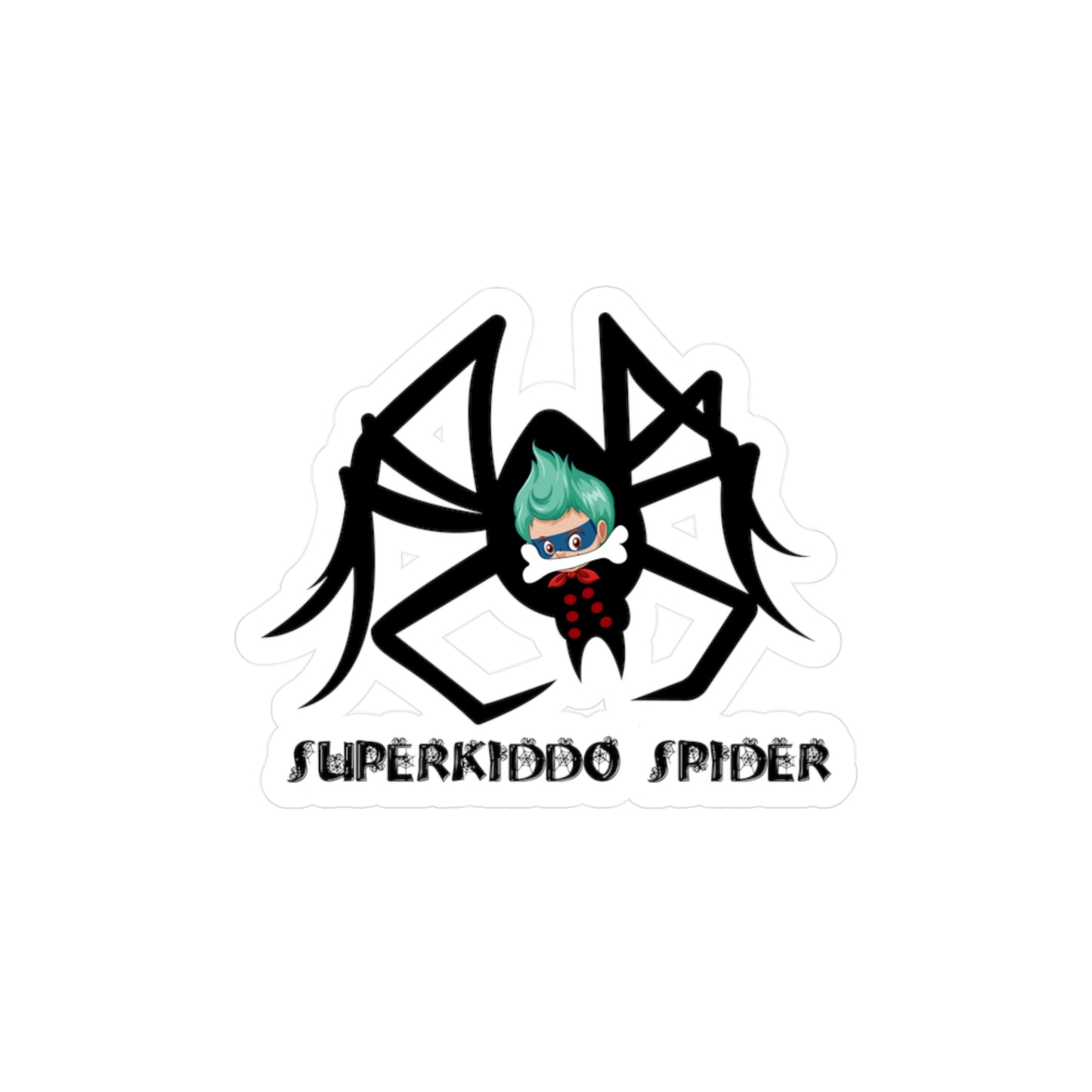 Halloween Kiss-Cut Vinyl Decals – Spider kiddo