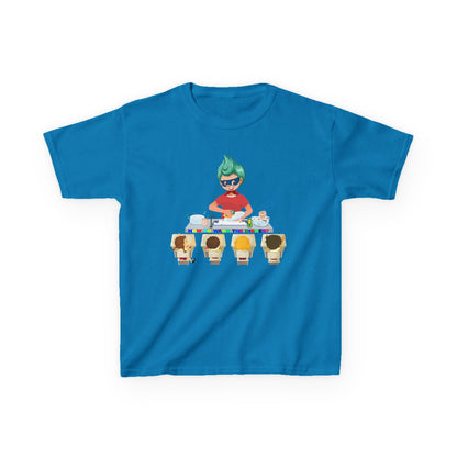 Kids Heavy Cotton™ Tee - Little kiddo teaching to wash dishes - [[{"value":"Wonderwear Kid"}]]