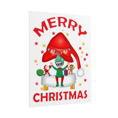 Rolled Posters - Merry christmas - [[{"value":"Wonderwear Kid"}]]