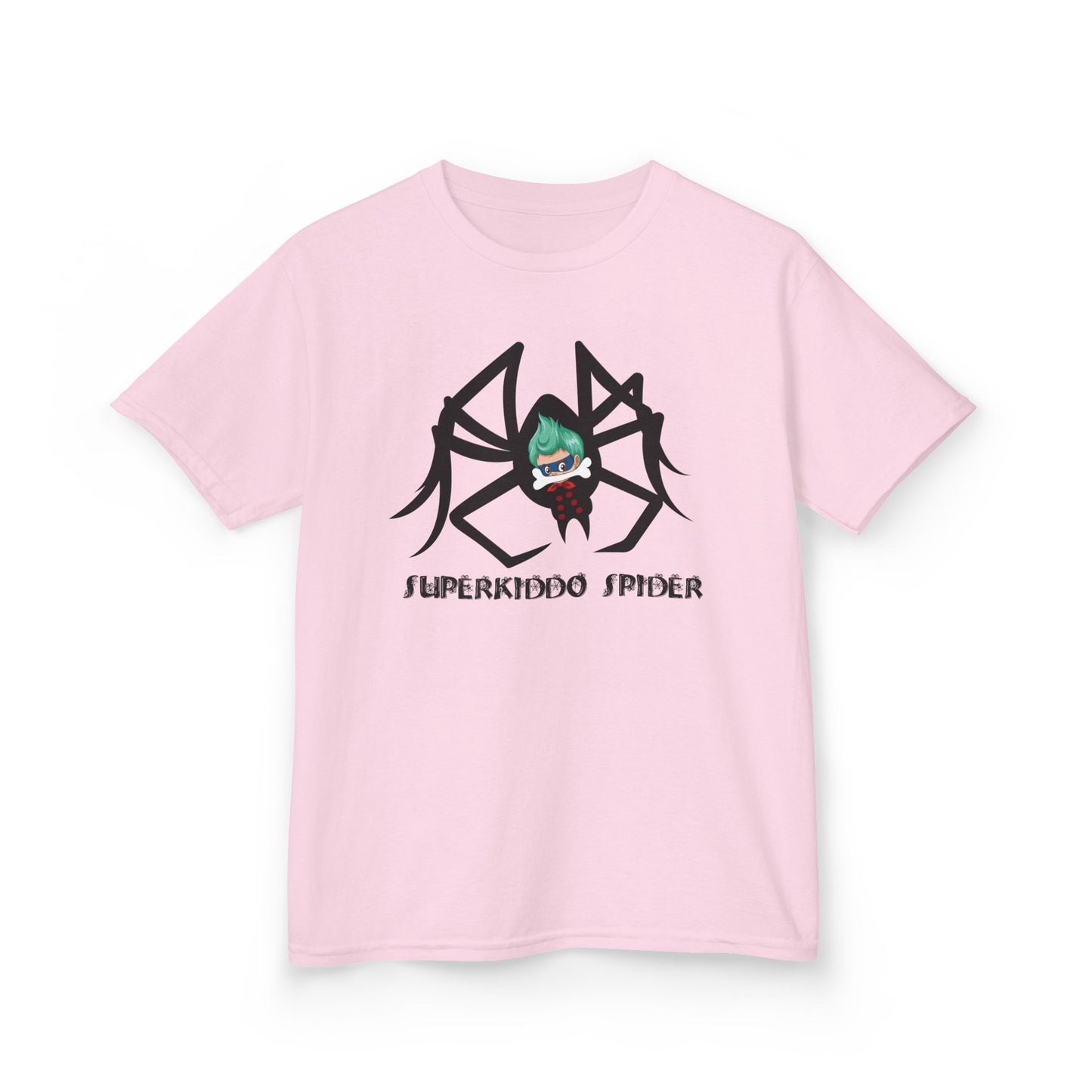 Kids Heavy Cotton™ Tee - Spider kiddo Printify