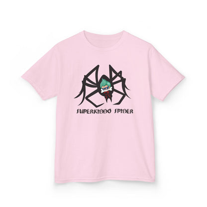 Kids Heavy Cotton™ Tee - Spider kiddo Printify