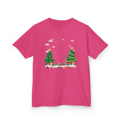 Kids Heavy Cotton™ Tee - Christmas and snowing - [[{"value":"Wonderwear Kid"}]]