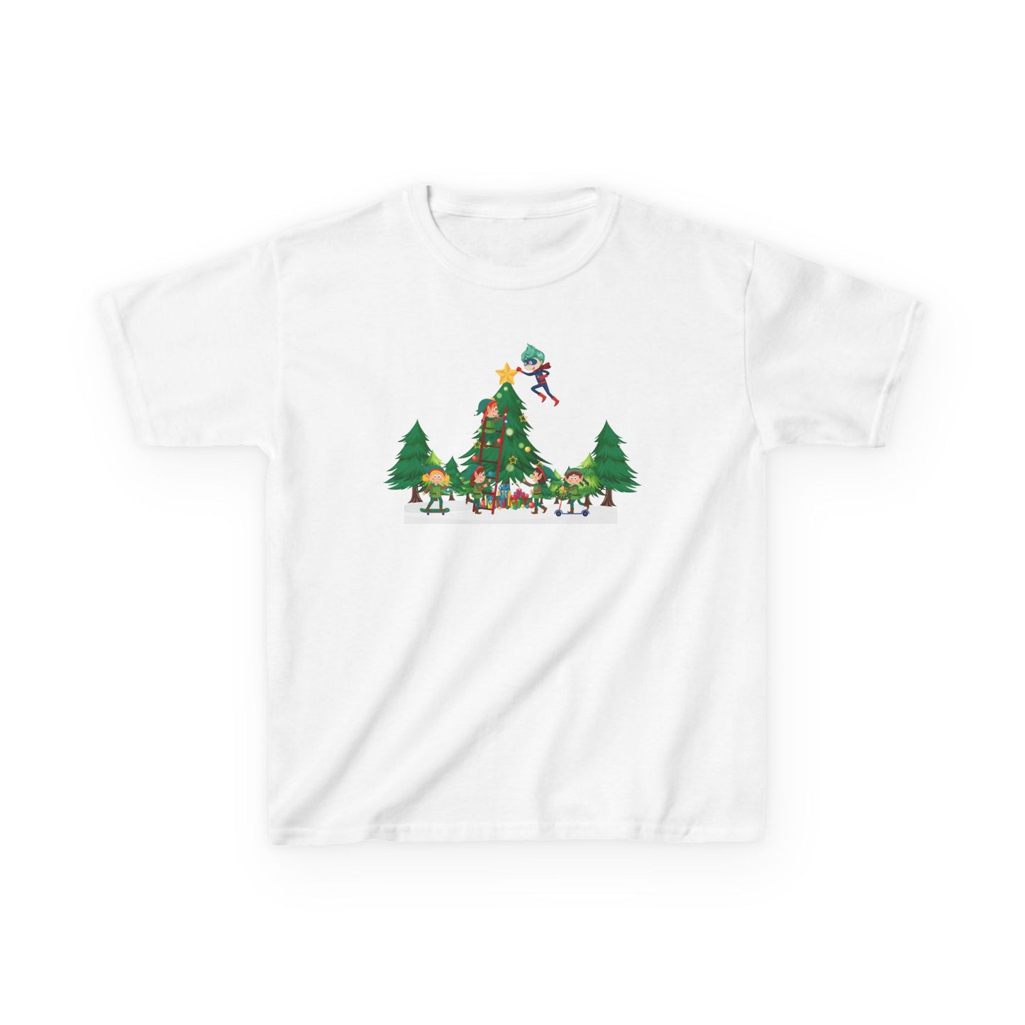 Kids Heavy Cotton™ Tee - Super kiddo putting the stars - [[{"value":"Wonderwear Kid"}]]