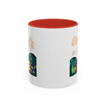 Accent Coffee Mug - Super kiddo on house - [[{"value":"Wonderwear Kid"}]]