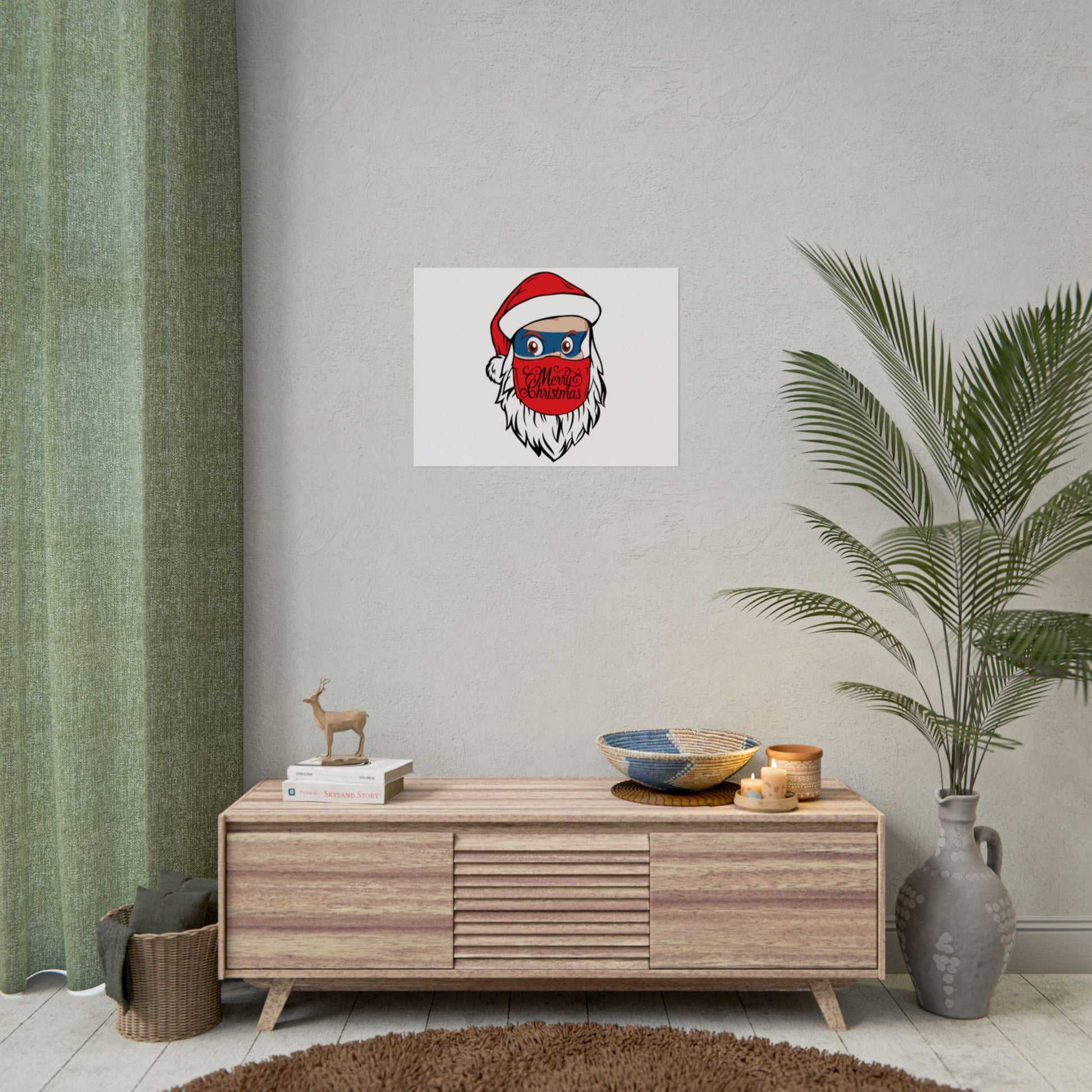 Rolled Posters - Santa Super kiddo - [[{"value":"Wonderwear Kid"}]]