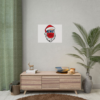 Rolled Posters - Santa Super kiddo - [[{"value":"Wonderwear Kid"}]]