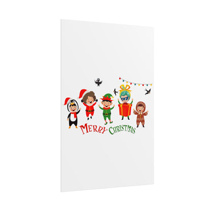 Rolled Posters - Merry christmas by super kiddo and friends - [[{"value":"Wonderwear Kid"}]]