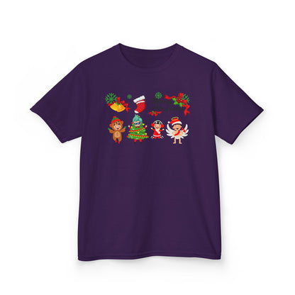 Kids Heavy Cotton™ Tee - Merry christmas from super kid - [[{"value":"Wonderwear Kid"}]]