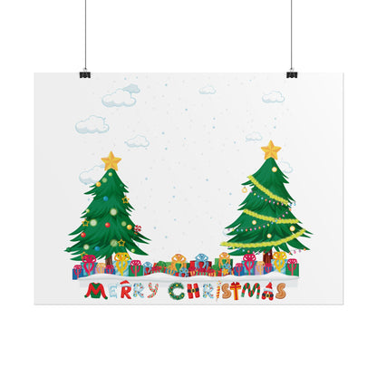 Rolled Posters - Christmas and snowing - [[{"value":"Wonderwear Kid"}]]