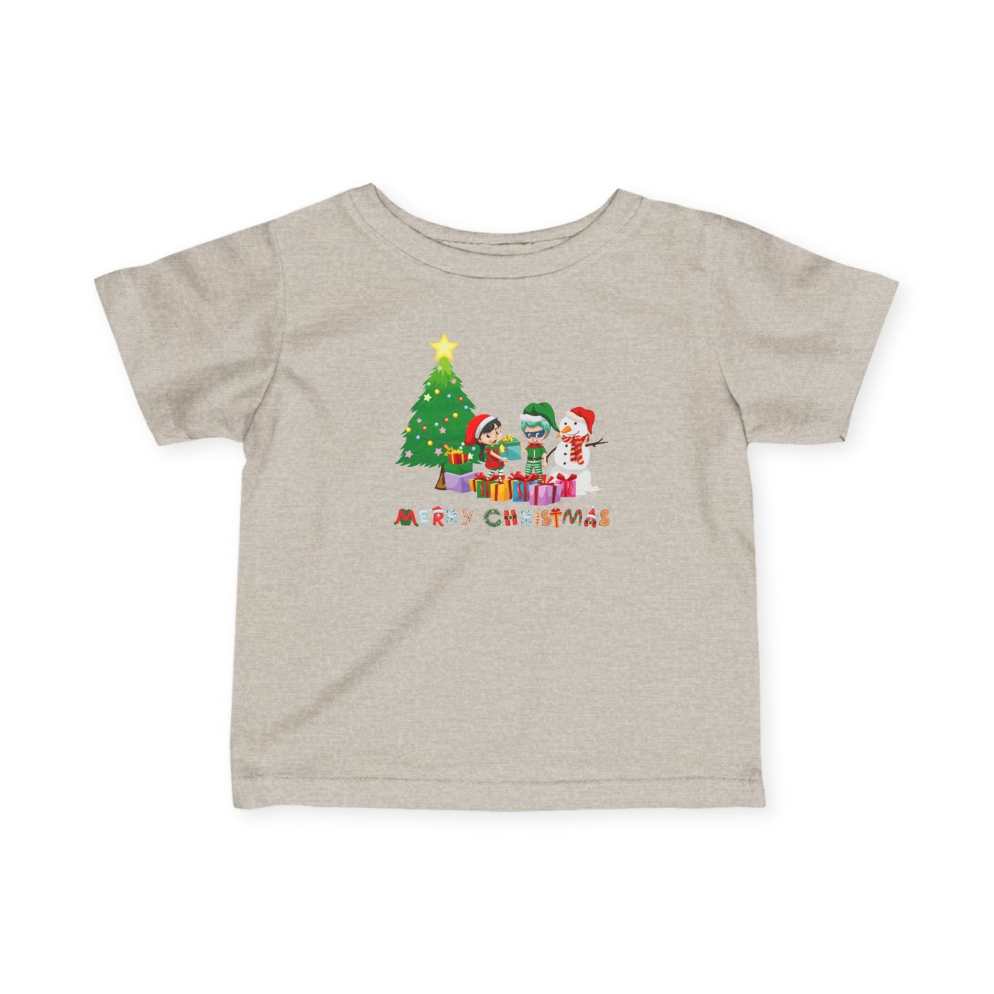Infant Fine Jersey Tee - Super kiddo preparing gifts - [[{"value":"Wonderwear Kid"}]]