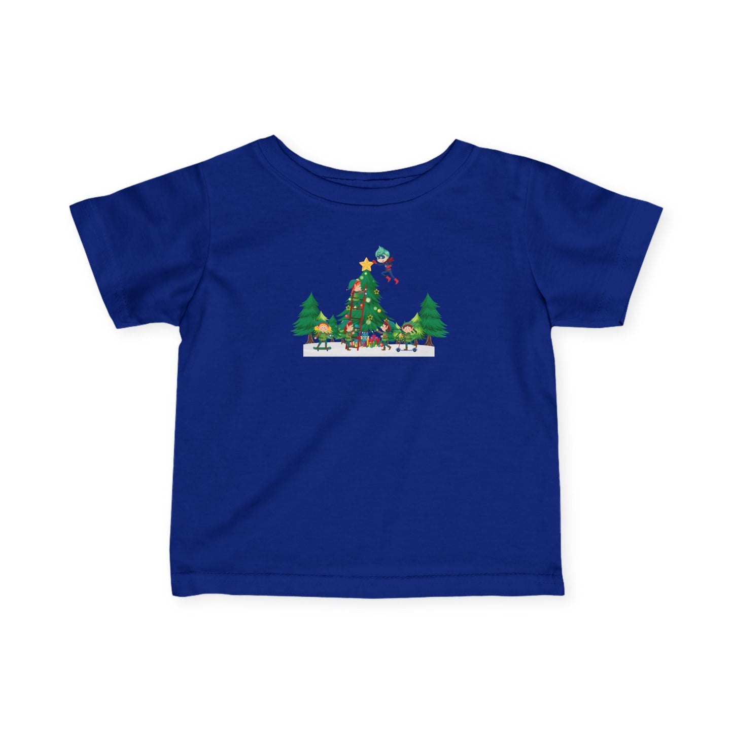 Infant Fine Jersey Tee - Super kiddo putting the stars - [[{"value":"Wonderwear Kid"}]]