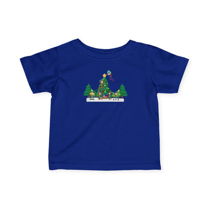 Infant Fine Jersey Tee - Super kiddo putting the stars - [[{"value":"Wonderwear Kid"}]]