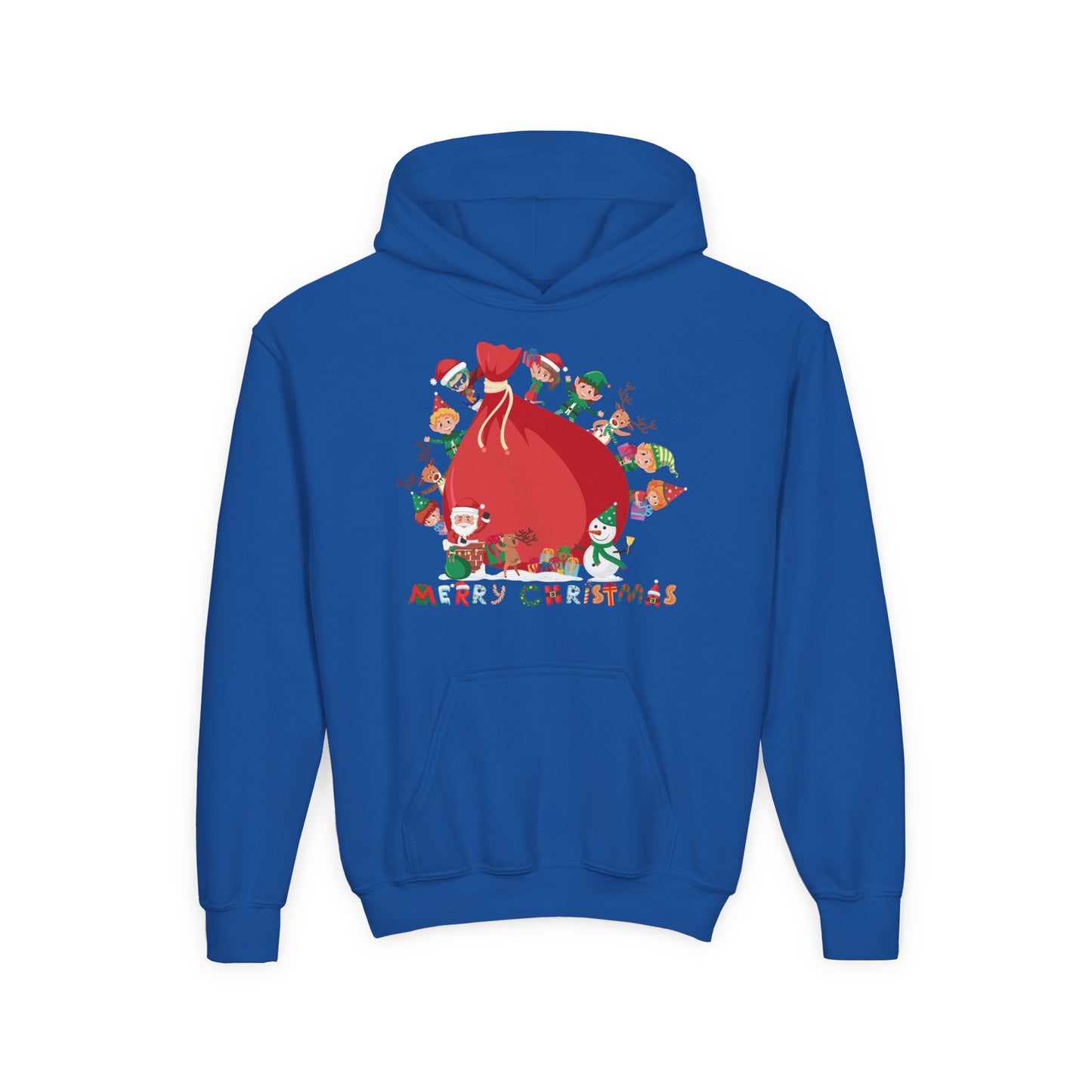 Youth Heavy Blend Hooded Sweatshirt - Super kiddo and big christmas gift