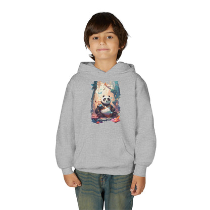 Youth Heavy Blend Hooded Sweatshirt - Kung fu Panda Printify