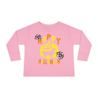 Toddler Long Sleeve Tee - Happy holloween Printify