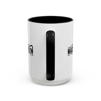 Accent Coffee Mug - Happy halloween by super kiddo Printify